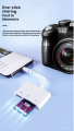 6 in 1 USB C Card Reader OTG Adapter - for SD TF Card, USB Flash Drive, Compatible with Android Phone, Windows PC, MacBook, iPad. 