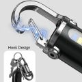 1-5PCS Mini COB Ultra Bright Rechargeable LED Flashlight Keychain Portable Waterproof Camping Pocket Lamp Keyring Hanging Light.