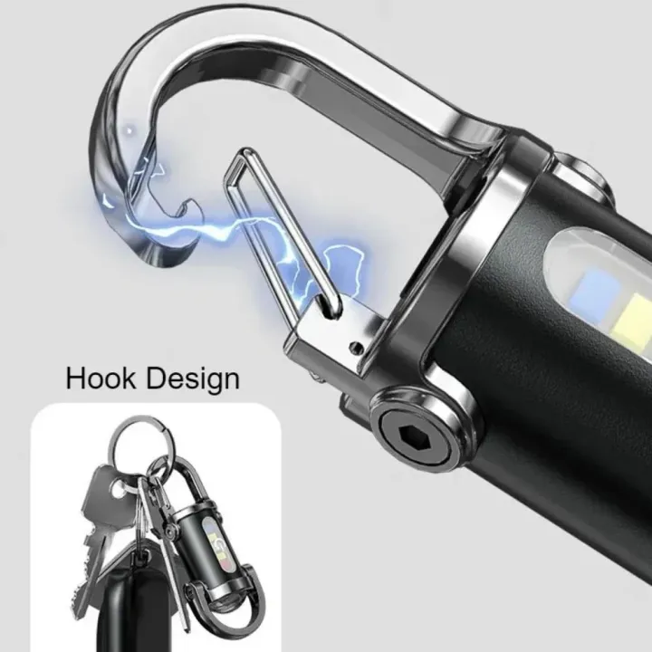 1-5PCS%20Mini%20COB%20Ultra%20Bright%20Rechargeable%20LED%20Flashlight%20Keychain%20Portable%20Waterproof%20Camping%20Pocket%20Lamp%20Keyring%20Hanging%20Light%20-%20Image%205