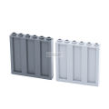 Marumine 30PCS 23405 Panel 1x6x5 Corrugated Plate MOC Model Kit Container Car Track Accessories Building Bricks Idea Parts. 