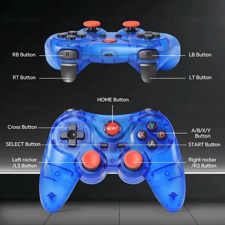 Wireless%20Bluetooth-Compatible%20Controller%20for%20PS4/PS3/Switch%201/Switch%202%20Console%20Gamepad%20for%20Android/IOS%20PC%20Joystick%20Accessories%20-%20Image%205