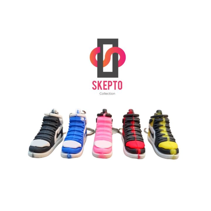 1Pc 3D Jordan Designer Shoe Nike Sports Keychain | Rubber Premium Quality Keychain