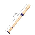 Professional 6/8 Hole Treble Flute Soprano Recorder Clarinet Harp For Beginner Learning Professional Instrument Germanic Style.