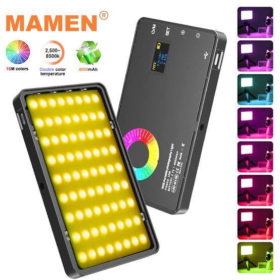 RGB light, Memen SL-CO2 RGB portable Photography Light | Daraz.pk