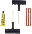 Tubeless Tire Tyre Puncture Plug Repair Tool Kit for Auto, Bike or Cars. 