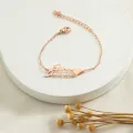 Custom Couple Name Bracelet. 