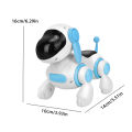 Smart Interactive Robotic Dog Simulated Walking Light Sound Music Children's Educational Crawling, Singing and Interactive New.