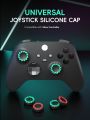 4PCS for Gamesir Gamepad Silicone Analog Joystick Thumbstick Thumb Stick Grip Caps for PS3 PS4 PS5 Xbox 360 Xbox One Controller.