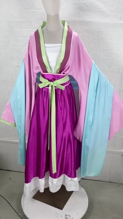 Maomao Cosplay Costume Wig Anime The Apothecary Mao Mao Plus Size Pink Dress Halloween Party for Women