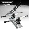 Ready!!! Geele CX4 6.25 inch land surf skateboard spare parts Professional 2pcs free bolts surf CX4 truck Geele CX4 skateboard truck 2PCs Silver. 