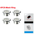 4Pcs Kitchen Bathroom Basin Circular Overflow Drain Cover Decoration Bathtub Sink Hole Overflow Hollow Washbasin Overflow. 