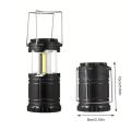 LED Camping Lights Portable Hanging Collapsible Mini Lantern Strong Bright LED Flashlight Handheld LED Light. 