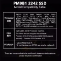 SAMSUNG SSD PM9B1 2230 128GB & PM991a 128G 2242 PCIe 3.0X4 &PM991a 2230 1T& PM9B1 PCIe4.0X4 256GB M.2 NVMe Solid State Drive. 