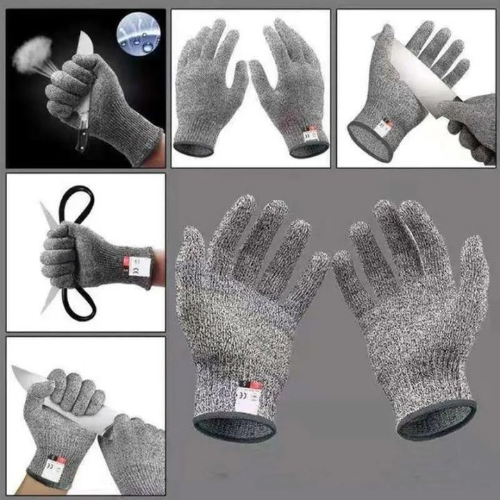 Level%205%20HPPE%20Anti-Cut%20Gloves%20Kitchen%20Gardening%20Anti-Cut%20Knitted%20Gloves%20Anti-Thorn%20Wear-Resistant%20Glass%20Building%20Cutting%20Gloves%20-%20Image%202