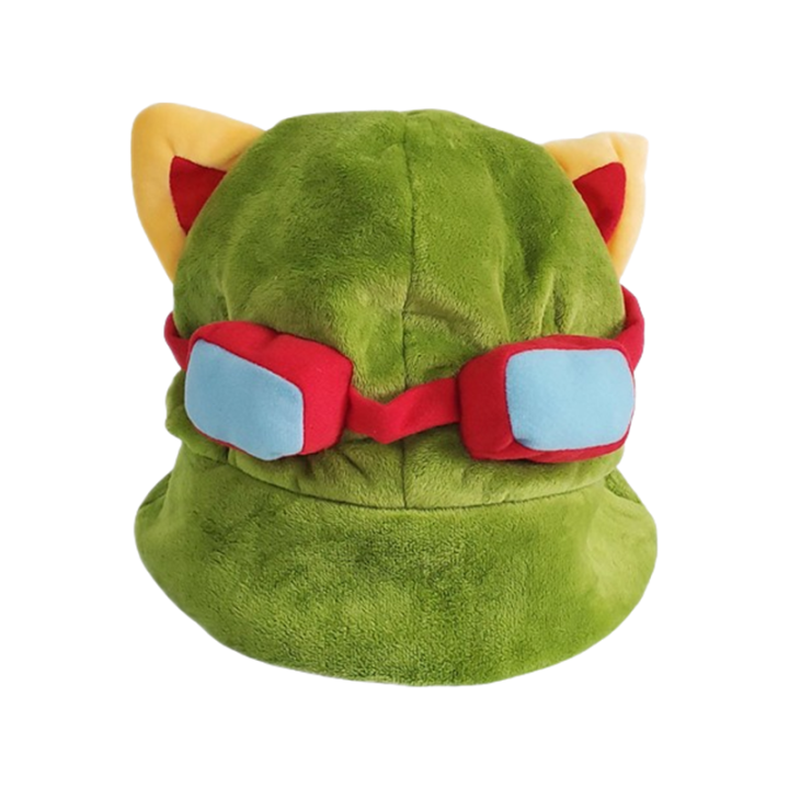 Game%20Lovely%20kawaii%20Swift%20Scout%20Timor%20Teemo's%20Hat%20LOL%20Cosplay%20High%20Quality%20Plush%20Warm%20Hat%20Party%20Teemo%20Cap%20-%20Image%206