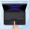 GOOJODOQ Magnetic Keyboard for iPad Air 11-inch (M2) 2024 & iPad Pro 11 inch (4th/3rd/2nd/1st) Gen 2022,iPad Air 5th/4th Gen 10.9",Click-Anywhere Trackpad with 7 Color Backlit Floating Keyboard-Black. 