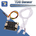 Water Conductivity Analog TDS Sensor Module Tester Liquid Detection Water Quality Monitoring Meter for Arduino UNO R3 3.3-5.5V. 