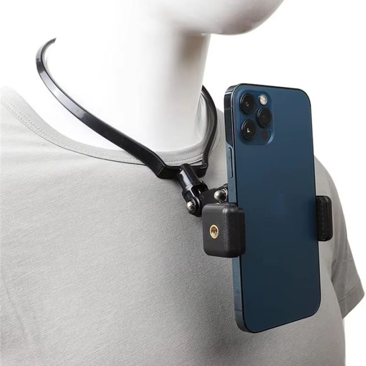Hands%20Free%20Wearable%20Neck%20Cell%20Phone%20Stand%20Universal%20Hanging%20Tripod%20Suporte%20For%20iPhone%20GoPro%20DJI%20Action%20Video%20Selfie%20Stick%20Holder%20-%20Image%202