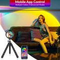 Sunset Strip 16 RGB Colour Changing LEDs - Tripod Projection Light with 360° Rotation for Photography/Parties/Home Decoration. 