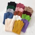 ZOKI Autumn Women Pullover Sweater Fashion Half Turtleneck Knitted Female Jumper Long Sleeve Winter Black Soft Elastic Blouse. 