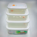 Oven proof plastic Containers set airtight lock lid. 4 pcs Set. 