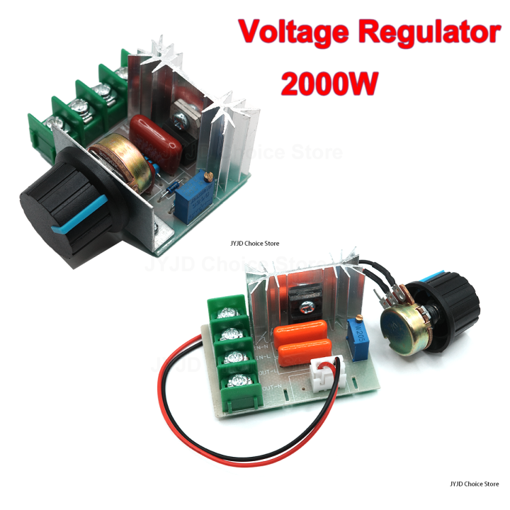 Einphasiger Wechselstrommotor SCR Spannungsregler 6000W AC 220V – Dimmer Für Licht, Motoren & Heizungen – Mit Kühlkörper Einphasiger Wechselstrommotor SCR Spannungsregler 6000W AC 220V – Dimmer Für Licht, Motoren & Heizungen – Mit Kühlkörper