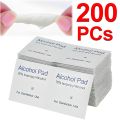 200PCs Disposable Alcohol Cotton Pads Car Detailing Wash Towel Alcohol Disinfection Wipes Large Screen Glasses Cleaning Cotton. 