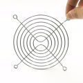 5 Pcs SilverCooling Fan Grill Metal Finger Guard Protector For 120mm 90mm 80mm Case Fans. 