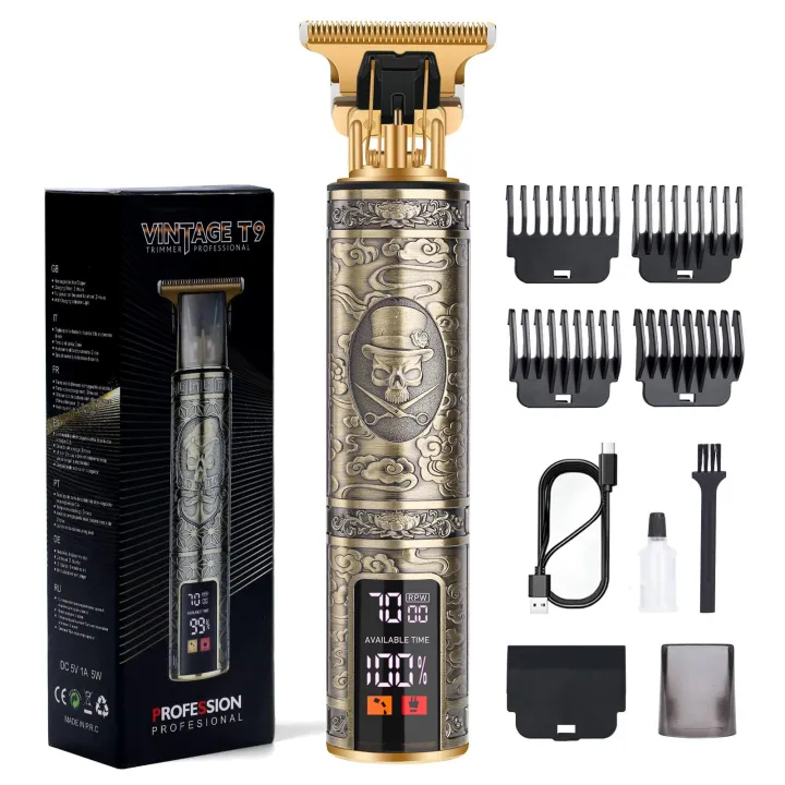 Vintage 9 Trimmer With Led Display