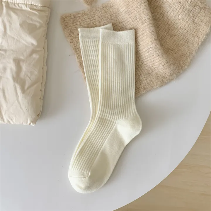 Retro%20Women%20Socks%20Japanese%20Style%20Autumn%20New%20Solid%20Color%20Warm%20Home%20Simple%20Crew%20Socks%20Girls%20Breathable%20Casual%20Striped%20Loose%20Socks%20-%20Image%207
