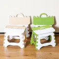2024 New Plastic Folding Stool Portable Outdoor Small Stool Household Matzah Children Study Small Stool Train Small Bench Gifts. 