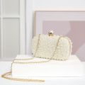 New Luxurious Pearl Clutch Party /Wedding Bag For Women's Fashion And Status. 