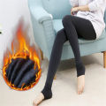 Winter Women Warm Tights Pantyhose Fleece Socks High Waist Thermal Stocking Insulated Pants Fake Translucent Leggings Tights. 