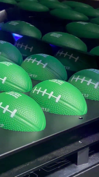 Stress Control Compact Footballs Designed for Muscle Relaxation
