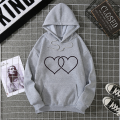 2025 Winter New Women's Hoodie High Street Unisex style Double Pockets Sweatshirts Outerwear Plus-Size Women's Clothing CYXX246. 