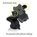 360 degree rotation adjustable car holder vertical and horizontal mobile phone holder car phone holder. 