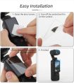 Tempered Glass For DJI OSMO Pocket 3 Tempered Glass Screen Lens Protective Film Set High-definition Explosion-proof Accessories.