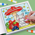 Children's Painted Painting Book Cozy Friend Cute & Comfy Coloring Book Picture Book School Early Education Enlightenment.