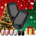 Magnetic rechargeable hand warmer 2-piece set, portable handheld heater, men's technology , essential for winter. 