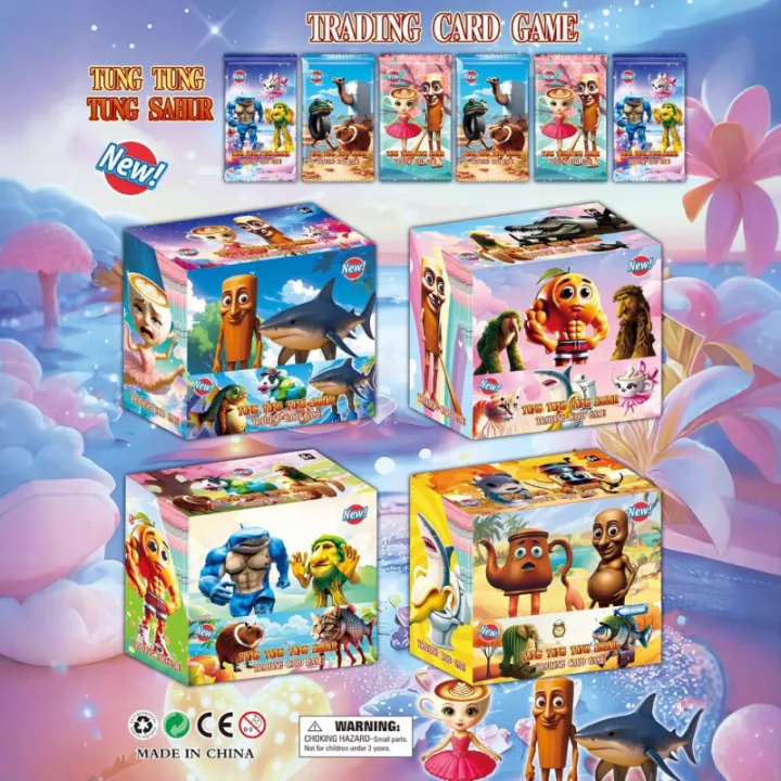 Italian%20Brainrot%20Trading%20Cards%20Tungtungtung%20Sahur%20Tralalero%20Tralala%20Collection%20Card%20Game%20Toy%20Battle%20Carte%20Toys%20For%20Children%20%20-%20Image%202