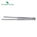 Boundless Voyage Titanium BBQ Tongs Ultralight Food Clip Heat-Resistant & Rustproof Titanium Grilling Tongs Ti1014T.