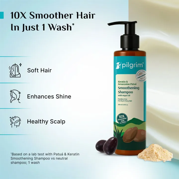 Pilgrim%20Patua%20&%2010X%20Keratin%20Smoothening%20Shampoo%20For%20Dry%20&%20Frizzy%20Hair%20200%20ml%20-%20Image%203