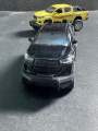 1:32 Die Cast Toyota Hilux Pickup Model Toy – White | Pull Back, Opening Doors, Metal Bod. 
