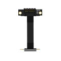 PCI-E3.0 PCI-E Cable PCI Express Riser Card PCIE1x Extender Extension Cable Graphics Card Ribbon x1 3 Network card sound card 90. 