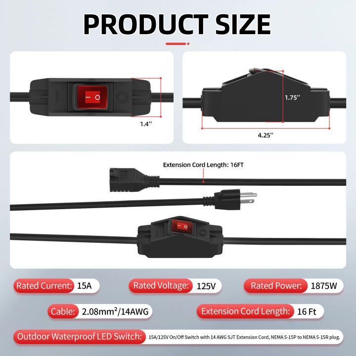 6M%2024M%2048M%20Extension%20Cord%20with%20Switch%20Outdoor%2014AWG%203%20Prong%20Switched%20Extension%20Cord%2015A%20125V%20Waterproof%20Lighted%20Inline%20Switch%20-%20Image%207
