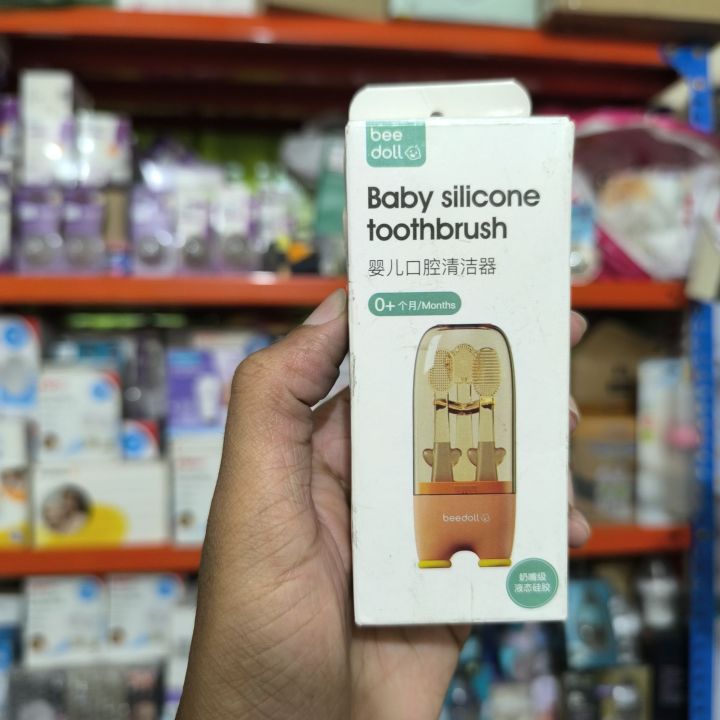 Baby%20Silicone%20Toothbrush%20Set,%20Toothbrush%20+%20Tongue%20Brush%20+%20Baby%20Teether%20+%20Finger%20Toothbrush%20with%20Cup%20for%20Training%20Teething,%200-18M%20Infant%20Toddler%20Newborn%20Baby%20Teeth%20Brushes%20-%20Image%206