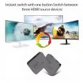 1x2 4K HDMI Splitter - 1 Input 2 Output Video Distributor for Dual Monitor, PC,Projector,Laptop,4K@60Hz HD Amplifier Switch Box.