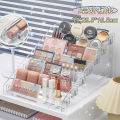 Transparent Storage Box Clear Makeup Organizer Multi-layer Cosmetic Storage Rack Organization And Storage Case Cosmetics Make Up.