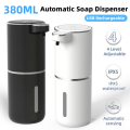 380ML Touchless IPX5 Waterproof 4-Gears Adjustable Foam/Gels Automatic Sense Soap Dispenser Electric Hand Dish Washing Machine. 