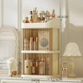 Makeup Storage Box Large Capacity Dressing Table Storage Rack Dust-proof Cosmetic Organizer Cosmetics Containe Drawer Organizer. 